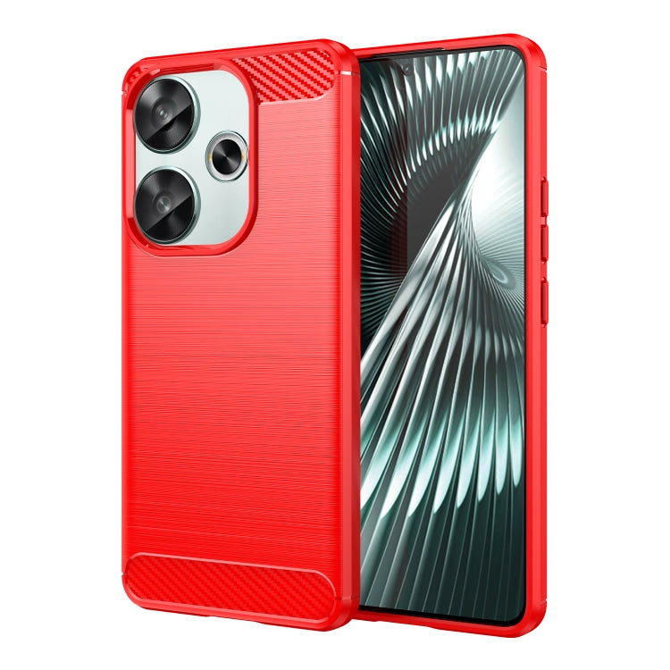 Carbon Fiber Brushed Texture TPU Phone Case, For Redmi Turbo 4, For Redmi Note 14 4G, For Redmi Note 14 5G, For Redmi Note 14 Pro+ 5G, For Redmi Note 14 Pro 5G, For Redmi 14C 4G, For Redmi Turbo 3, For Xiaomi Redmi 12R, For Xiaomi Redmi 12