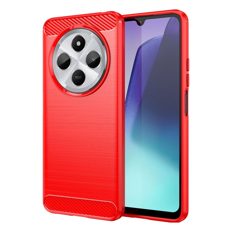 Carbon Fiber Brushed Texture TPU Phone Case, For Redmi Turbo 4, For Redmi Note 14 4G, For Redmi Note 14 5G, For Redmi Note 14 Pro+ 5G, For Redmi Note 14 Pro 5G, For Redmi 14C 4G, For Redmi Turbo 3, For Xiaomi Redmi 12R, For Xiaomi Redmi 12