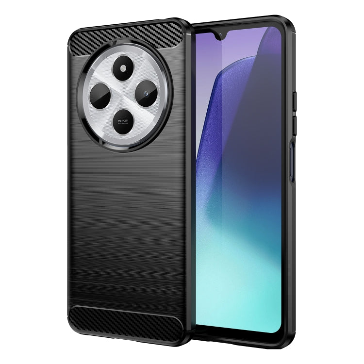 Carbon Fiber Brushed Texture TPU Phone Case, For Redmi Turbo 4, For Redmi Note 14 4G, For Redmi Note 14 5G, For Redmi Note 14 Pro+ 5G, For Redmi Note 14 Pro 5G, For Redmi 14C 4G, For Redmi Turbo 3, For Xiaomi Redmi 12R, For Xiaomi Redmi 12