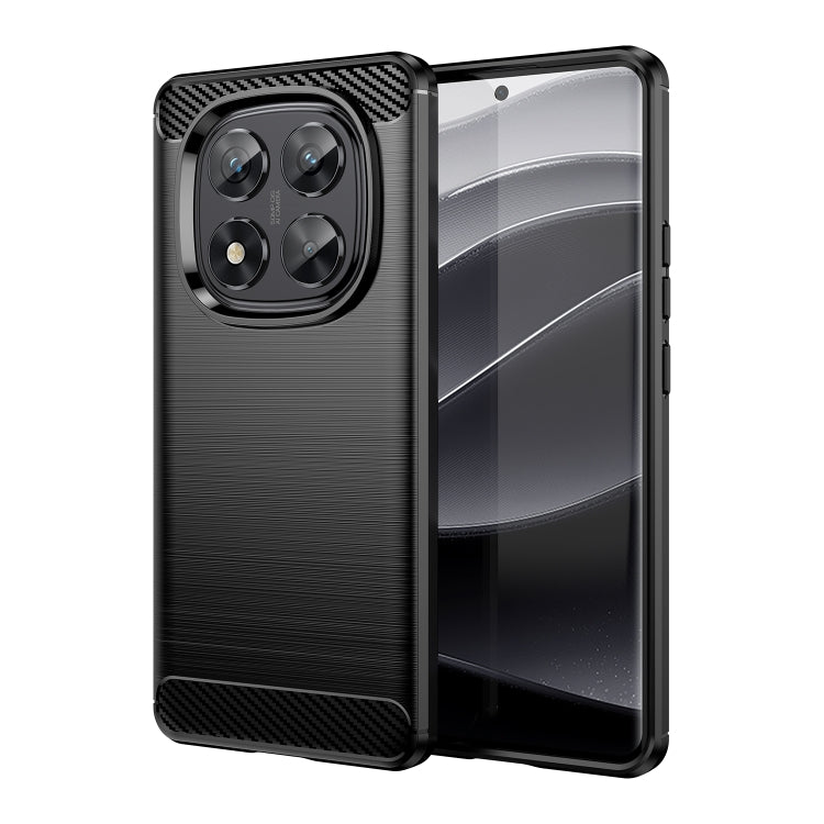 Carbon Fiber Brushed Texture TPU Phone Case, For Redmi Turbo 4, For Redmi Note 14 4G, For Redmi Note 14 5G, For Redmi Note 14 Pro+ 5G, For Redmi Note 14 Pro 5G, For Redmi 14C 4G, For Redmi Turbo 3, For Xiaomi Redmi 12R, For Xiaomi Redmi 12