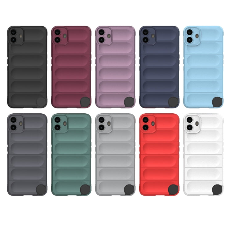 Magic Shield TPU + Flannel Phone Case, For Nothing CMF Phone 1, For Nothing Phone 2a